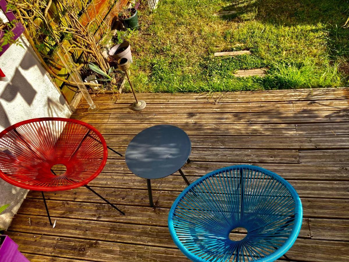 nouveau sur BREST, chambre cosy dans maison arty avec terrasse et jardin Extérieur photo