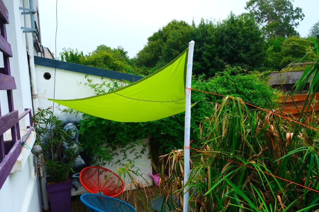 nouveau sur BREST, chambre cosy dans maison arty avec terrasse et jardin Extérieur photo